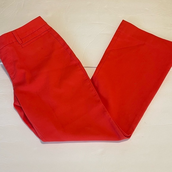 Gap Pants Modern Boot Cut Trousers Festive Orange 4A - Picture 5 of 12